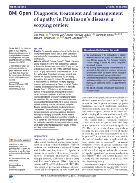 Systematic Parkinson’s Romania: A Scoping Review 